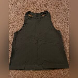 Free people intimate racerback tank top. M/L. Olive green.